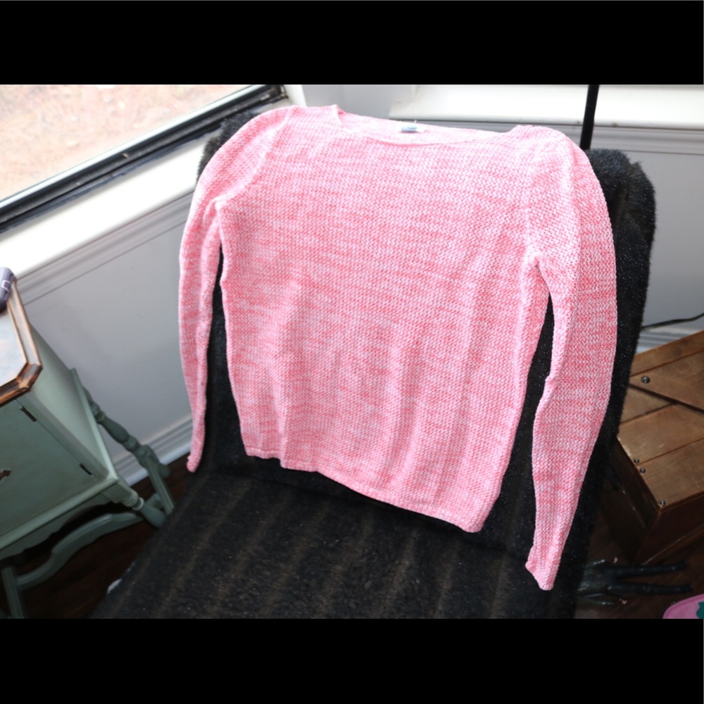 🌀 Coral Knit 🧶 Old Navy Sweater